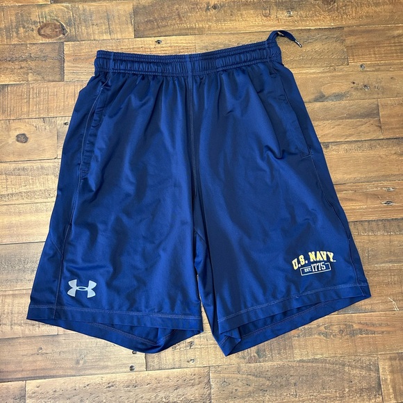 Under Armour Navy Shorts - Picture 1 of 3